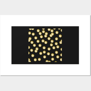 Doge Crypto Dots Posters and Art